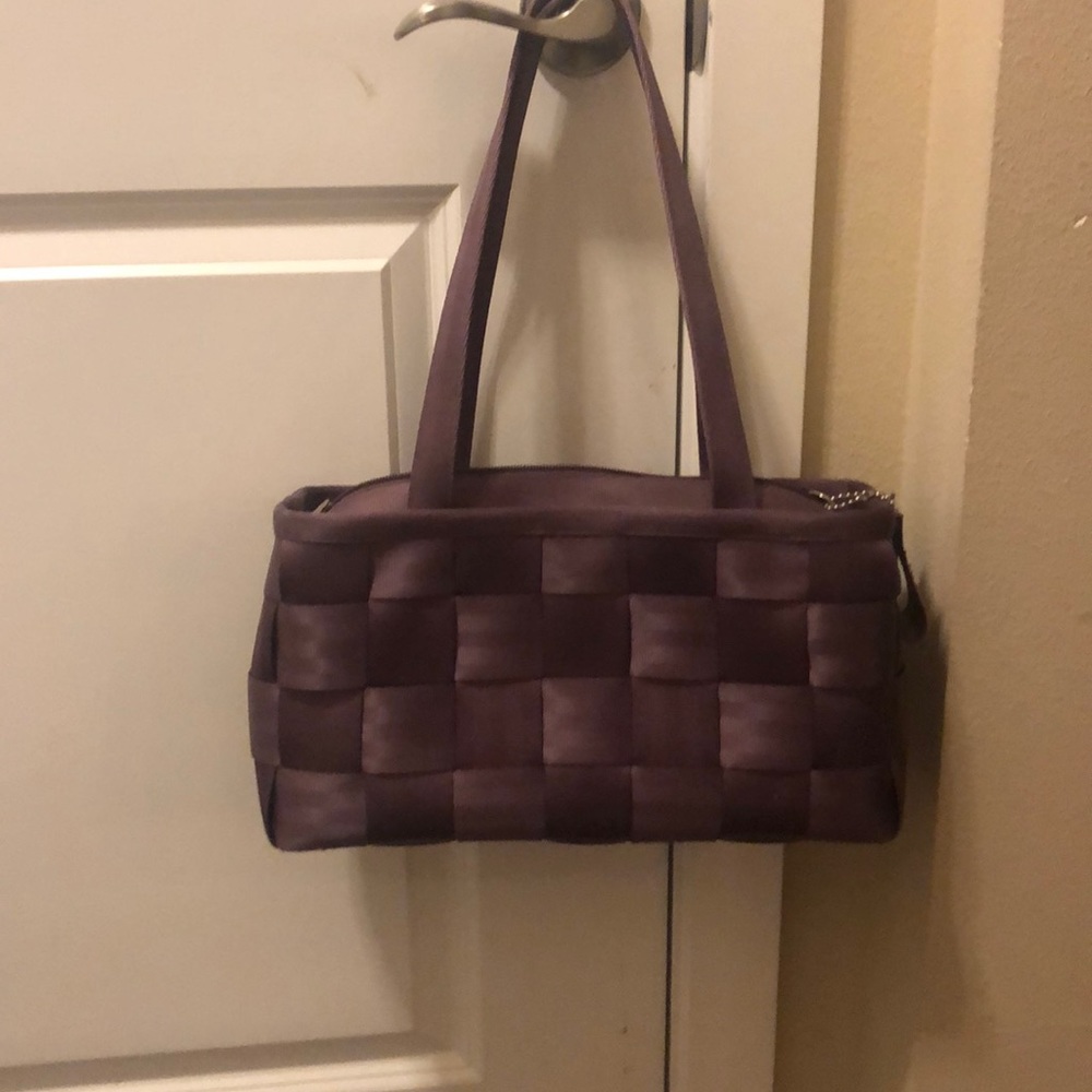 Harvey’s mulberry medium satchel